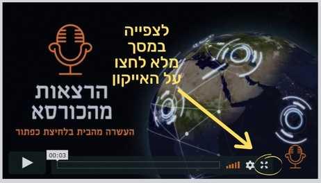 סיפורה של ירושלים — איך הכל התחיל?   *סדרת הרצאות מקוונות מיוחדת לציון תשעה באב*  